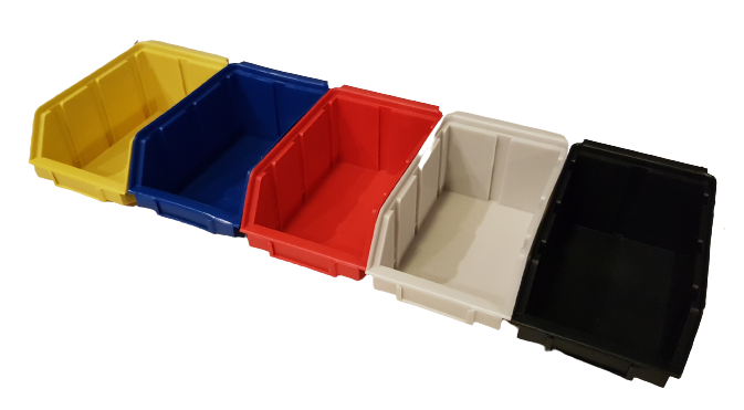 Tray, storage container, organizer PLASTIV BOX 168x102x75mm